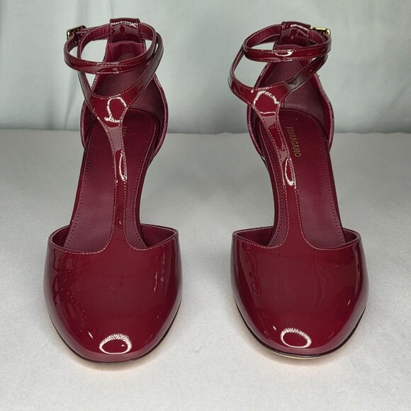 NWT Ferragamo Women's Lysandra High Heel Pumps - Picture 2 of 9